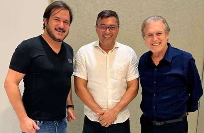 Wilson Lima, Antônio Rueda e Luciano Bivar