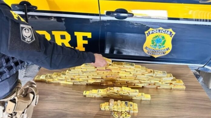 PRF apreensão ouro
