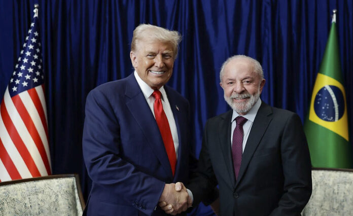 Trump e Lula reuniao malasia