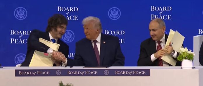 trump formaliza conselho da paz